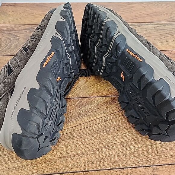 Skechers USA Edgemont-Taggert Hiking Shoes Men's Size 12 Worn 2x Brown 204518 - Picture 7 of 9